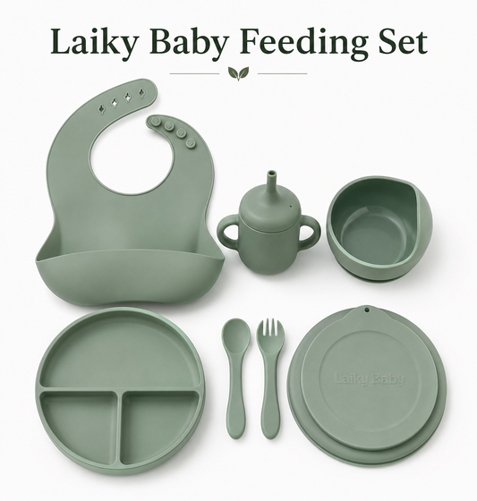 Silicone Baby Feeding Set