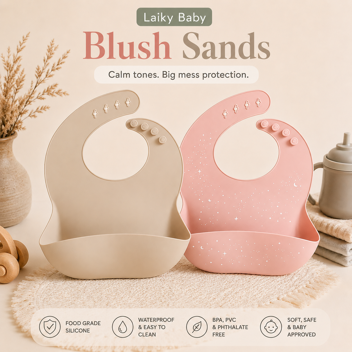 Silicone Baby Bibs