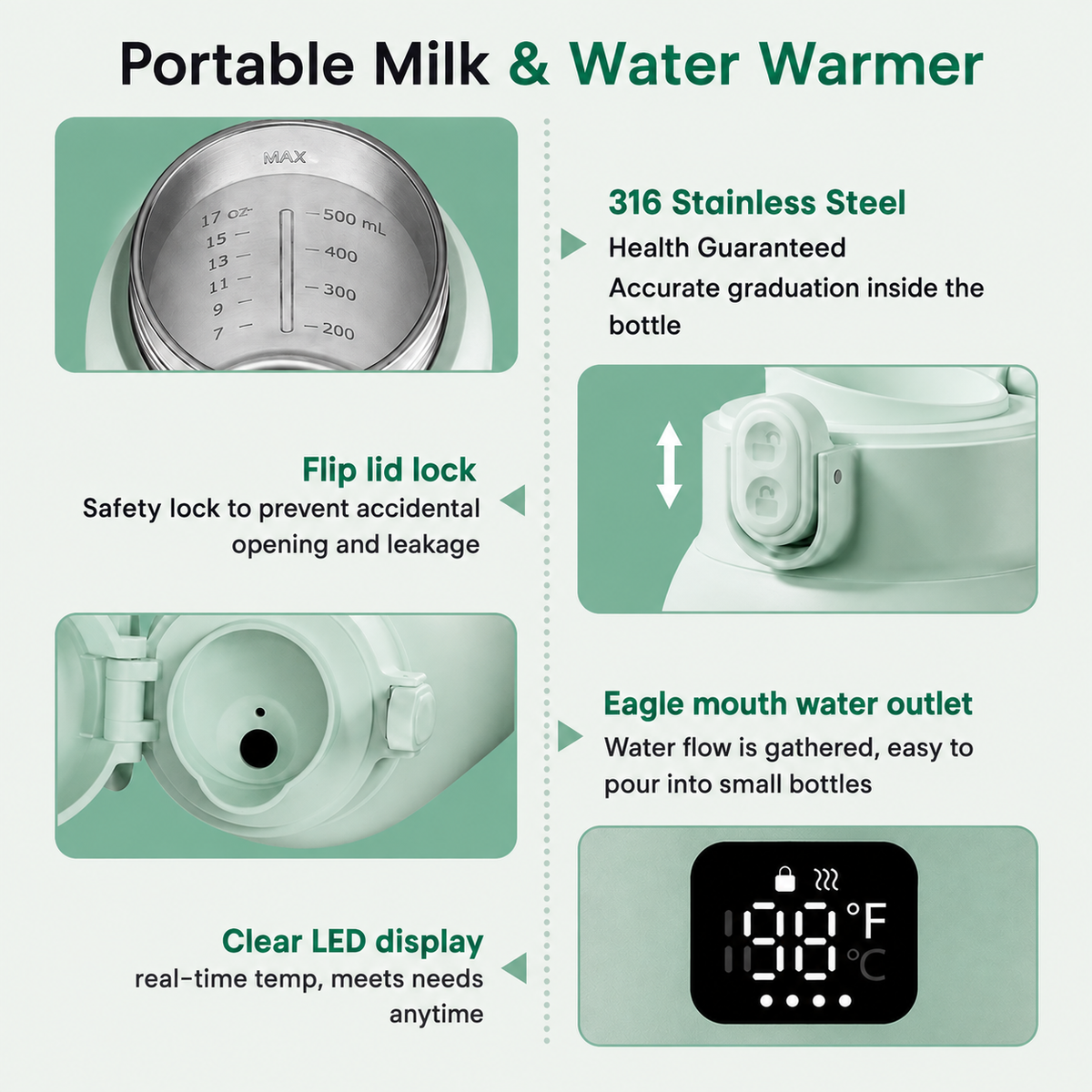 Portable Milk Warmer