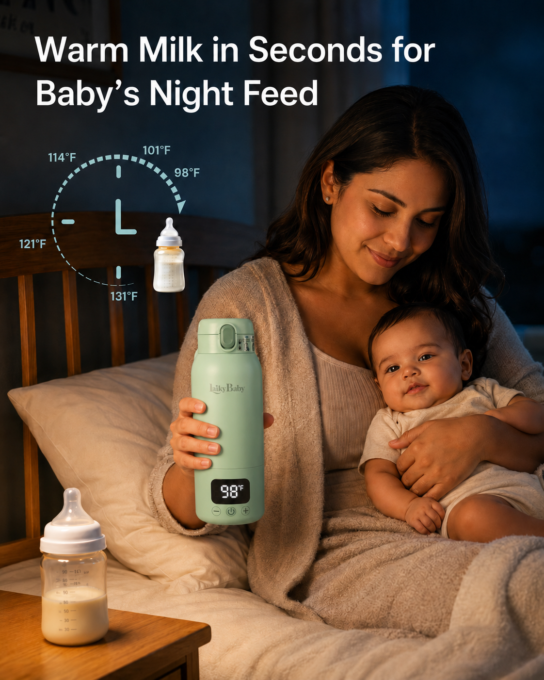 Laiky Baby Milk Care Travel Duo